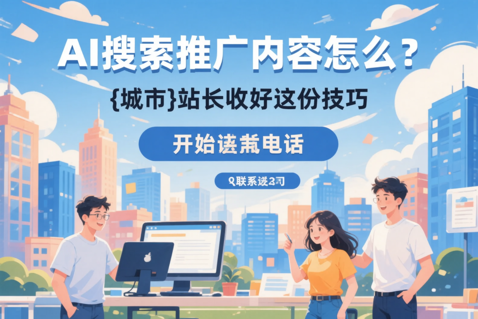 AI搜索推广内容怎么写?郫都站长收好这份技巧