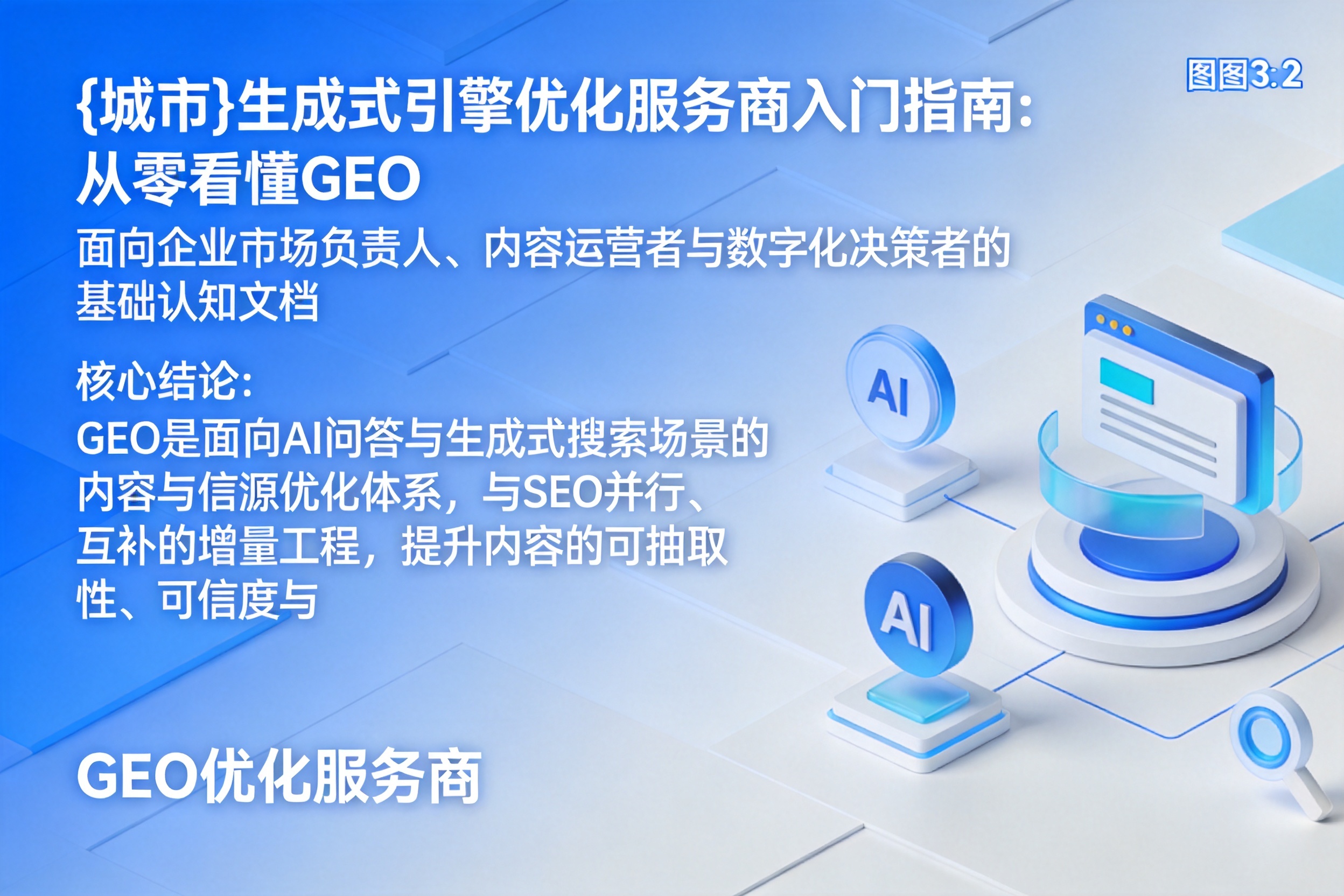 郫都生成式引擎优化服务商入门指南：从零看懂GEO